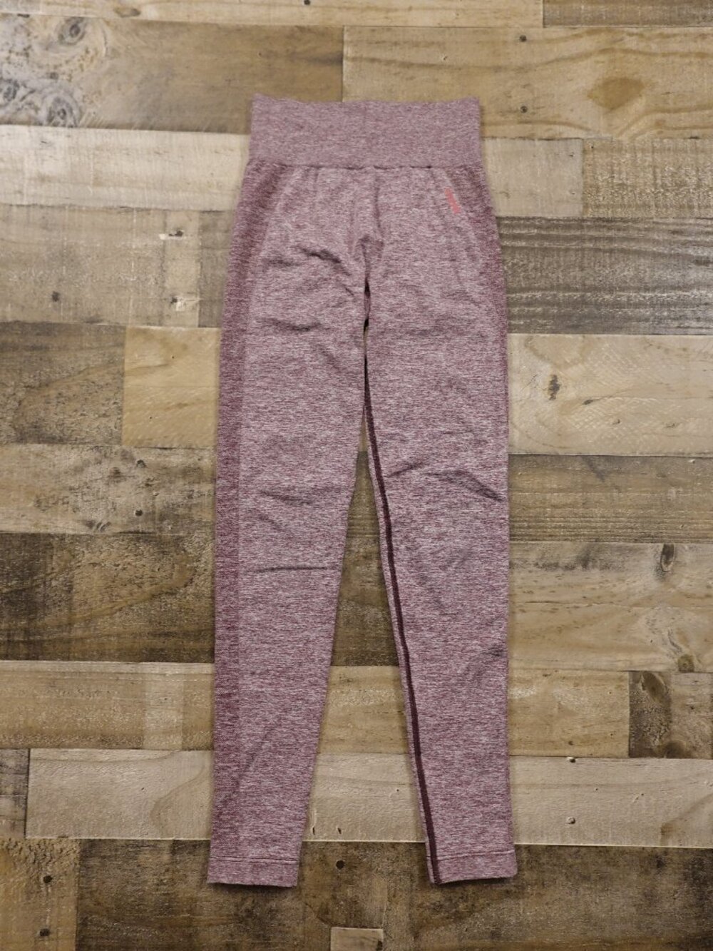 Gymshark‎ Flex High Waisted Leggings Women’s Small Pink Marl Seamless Athletic